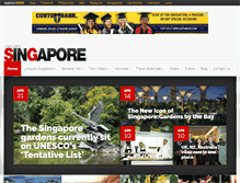Tablet Screenshot of explorer-singapore.com